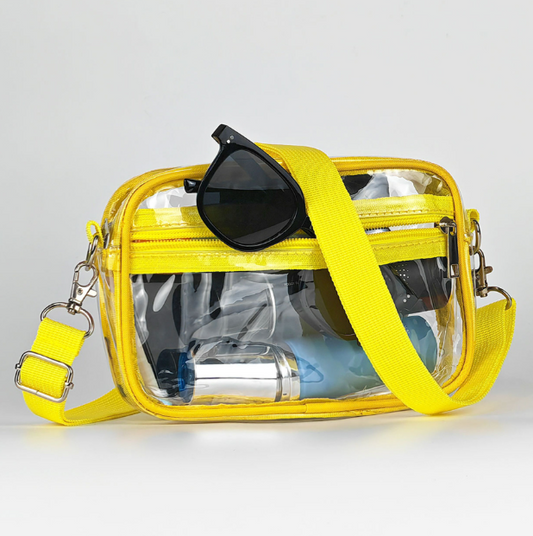 Transparent Waterproof Messenger Bag