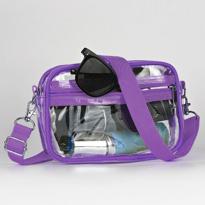 Transparent Waterproof Messenger Bag