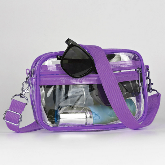 Transparent Waterproof Messenger Bag