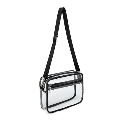 Transparent Waterproof Messenger Bag