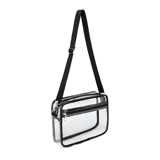 Transparent Waterproof Messenger Bag