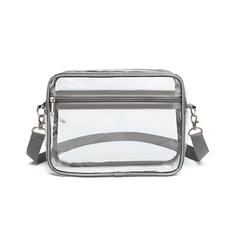 Transparent Waterproof Messenger Bag