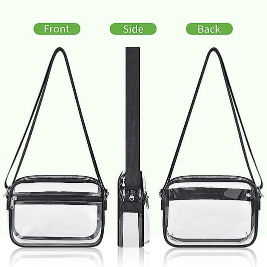Transparent Waterproof Messenger Bag