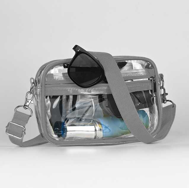 Transparent Waterproof Messenger Bag