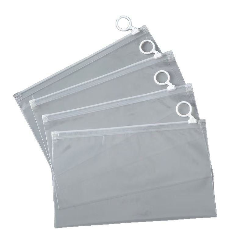 Transparent waterproof pen case