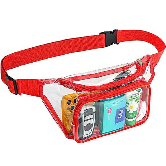 Transparent Waterproof PVC Waist Bag