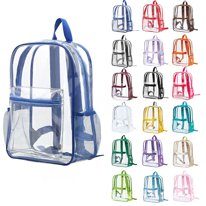 Transparent Waterproof Travel Backpack