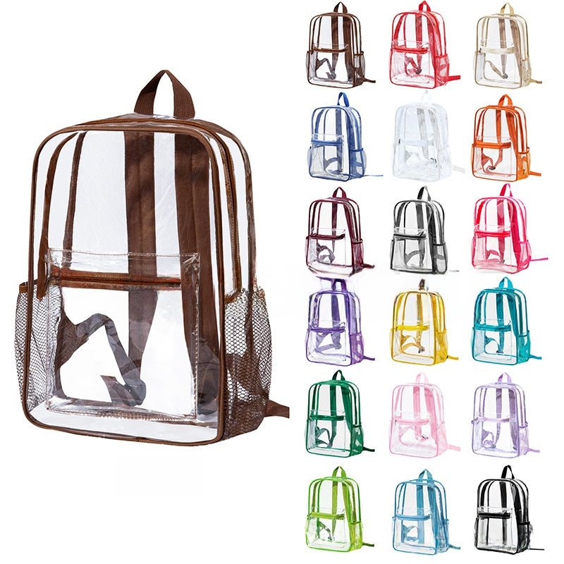 Transparent Waterproof Travel Backpack