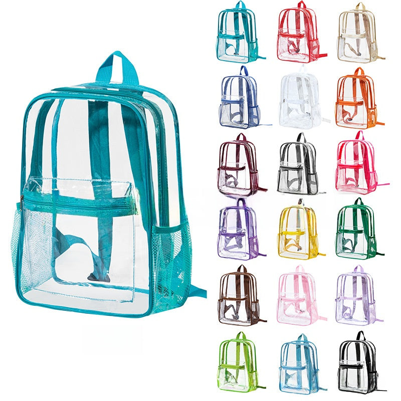 Transparent Waterproof Travel Backpack