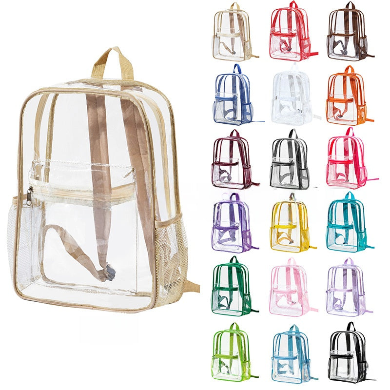 Transparent Waterproof Travel Backpack