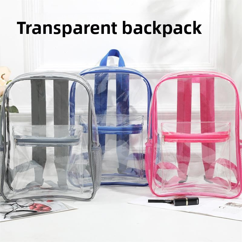 Transparent Waterproof Travel Backpack