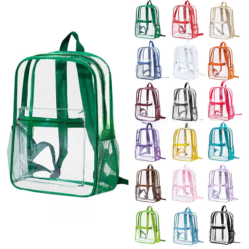 Transparent Waterproof Travel Backpack