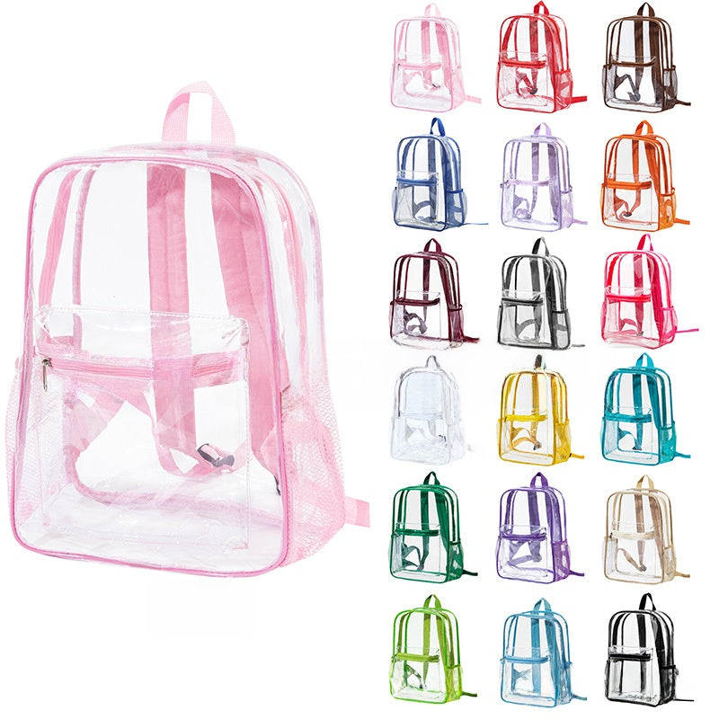 Transparent Waterproof Travel Backpack