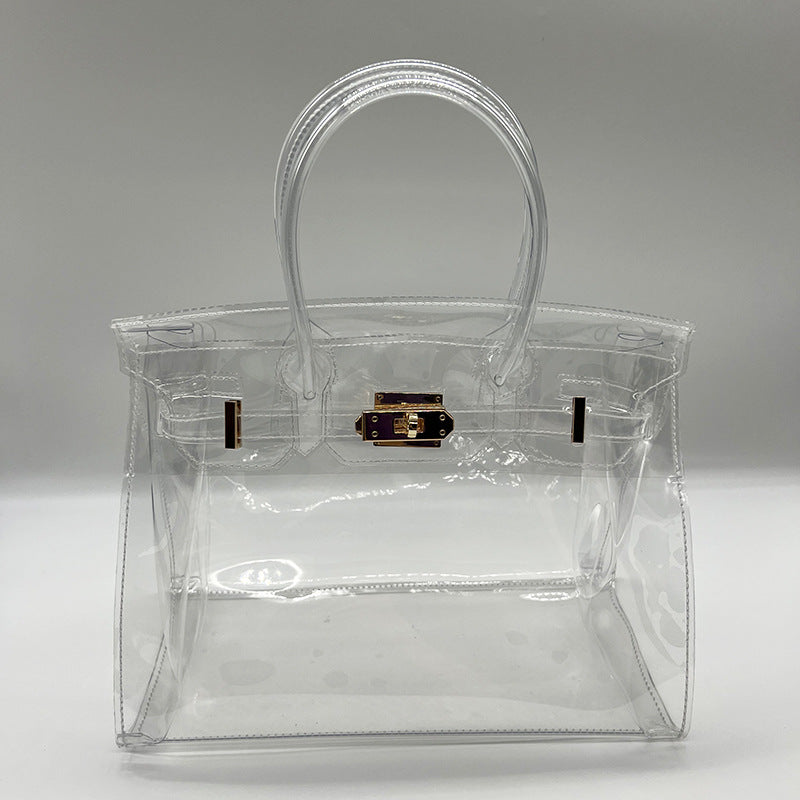 Transparent women's bag