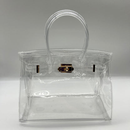 Transparent women's bag