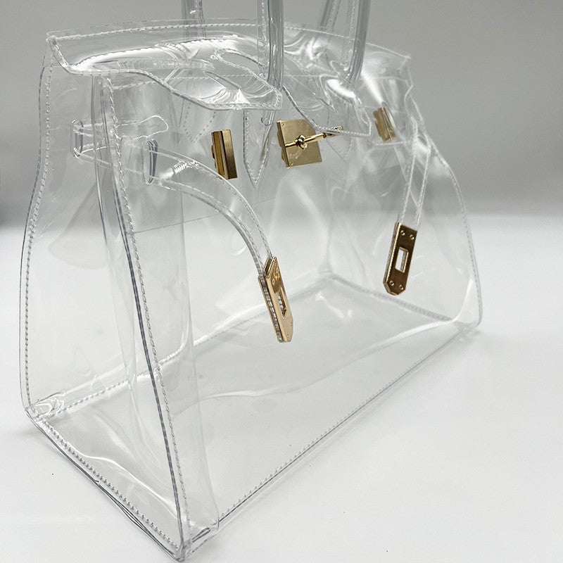 Transparent women's bag