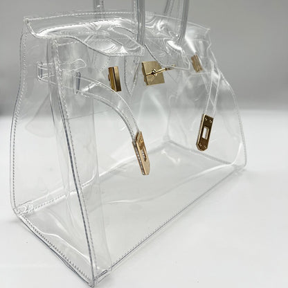 Transparent women's bag