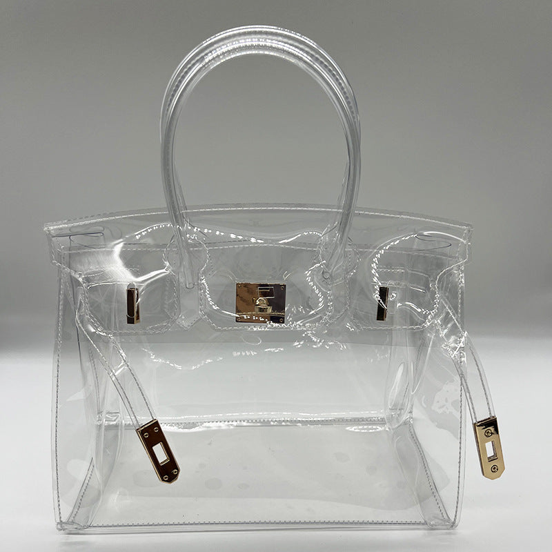Transparent women's bag