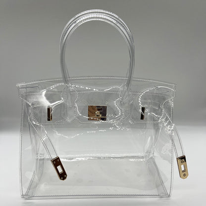 Transparent women's bag