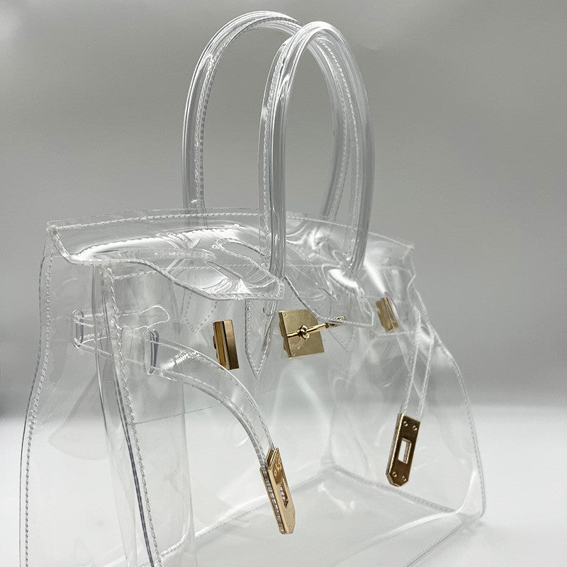 Transparent women's bag