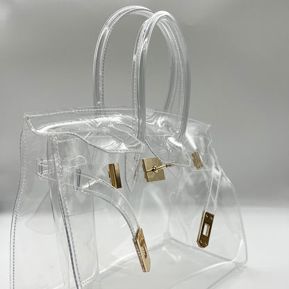 Transparent women's bag