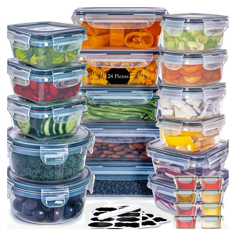Transplastic Food Storage Container with Lid