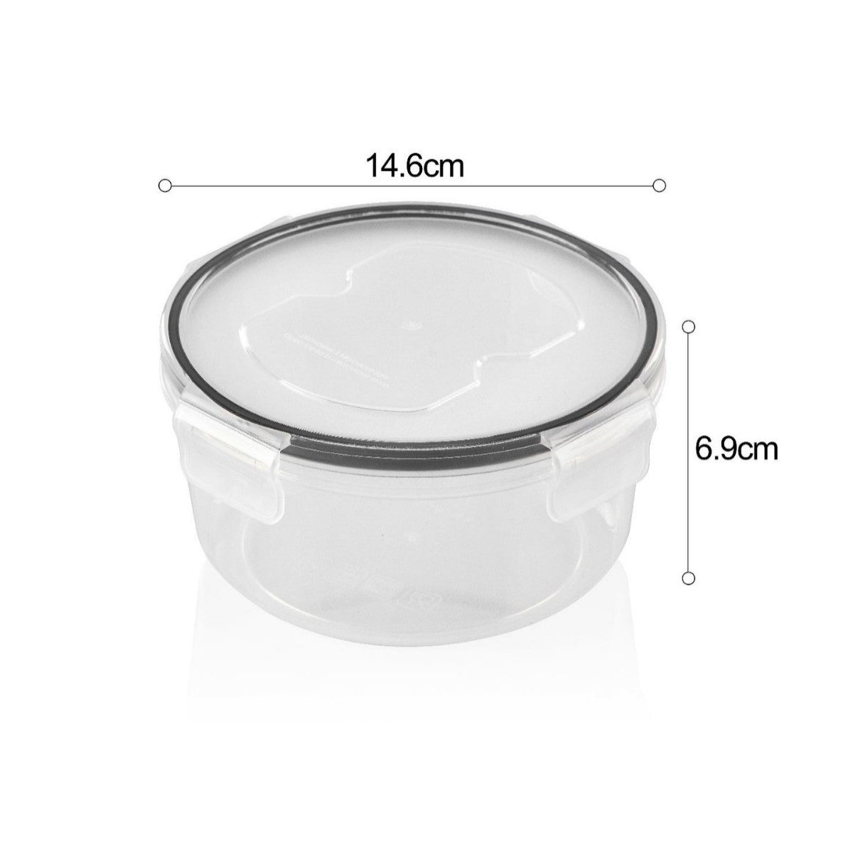 Transplastic Food Storage Container with Lid