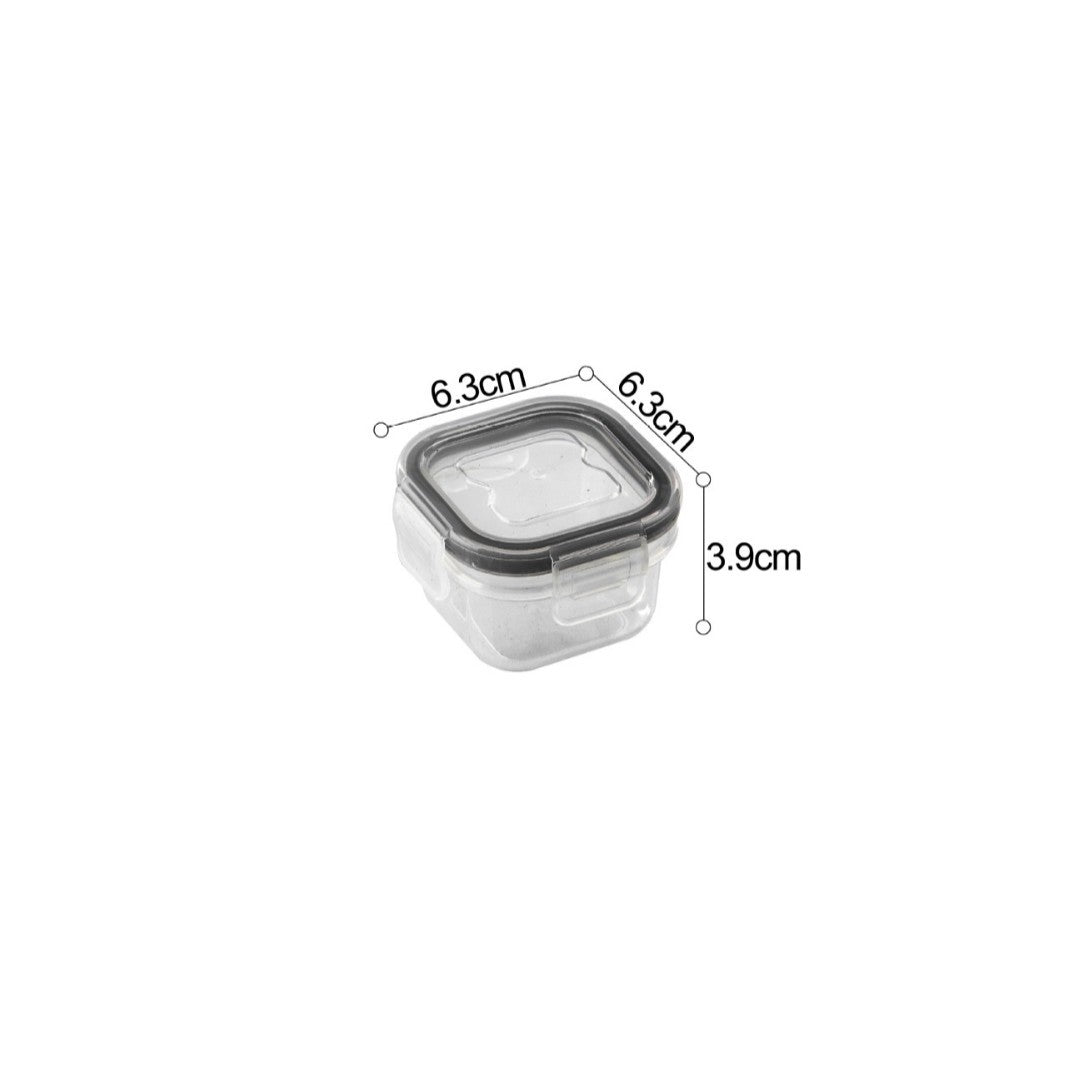 Transplastic Food Storage Container with Lid