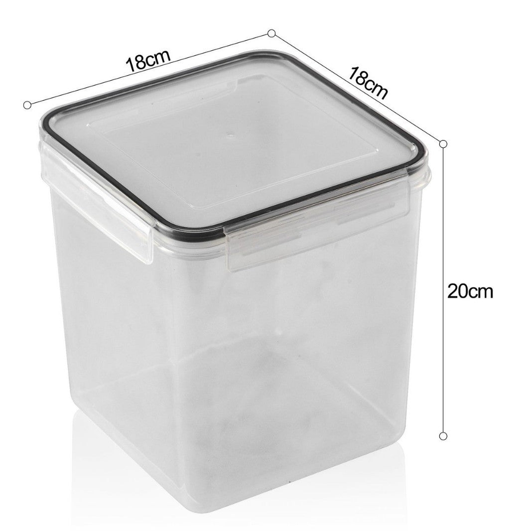 Transplastic Food Storage Container with Lid
