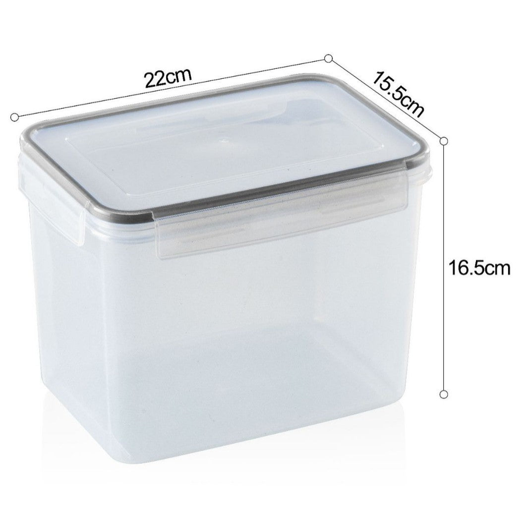 Transplastic Food Storage Container with Lid