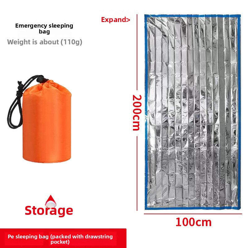 Travel and camping thermal raincoat
