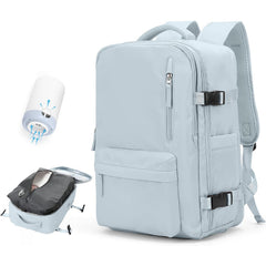 Light Blue Vertical Single Zip