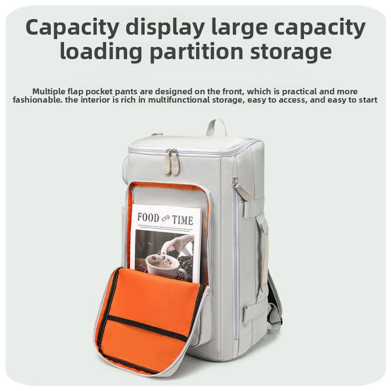 Travel Backpack with Dry-Wet Separation