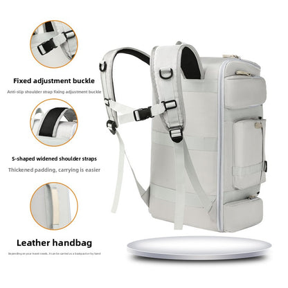 Travel Backpack with Dry-Wet Separation