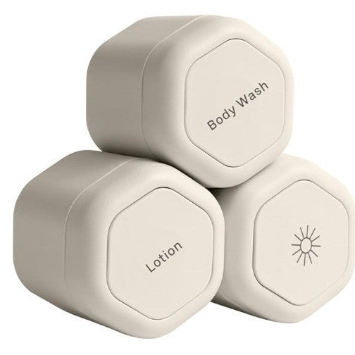 Travel capsule container