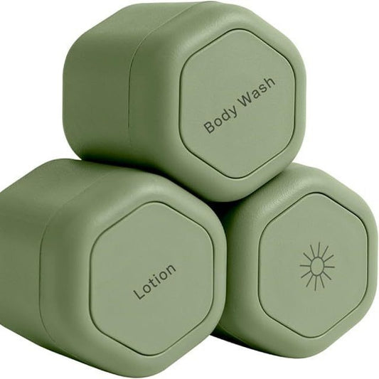 Travel capsule container