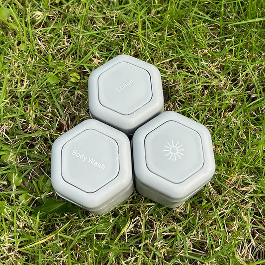Travel capsule container