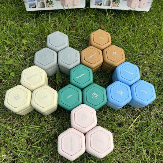Travel capsule container