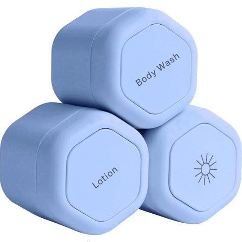 Travel capsule container