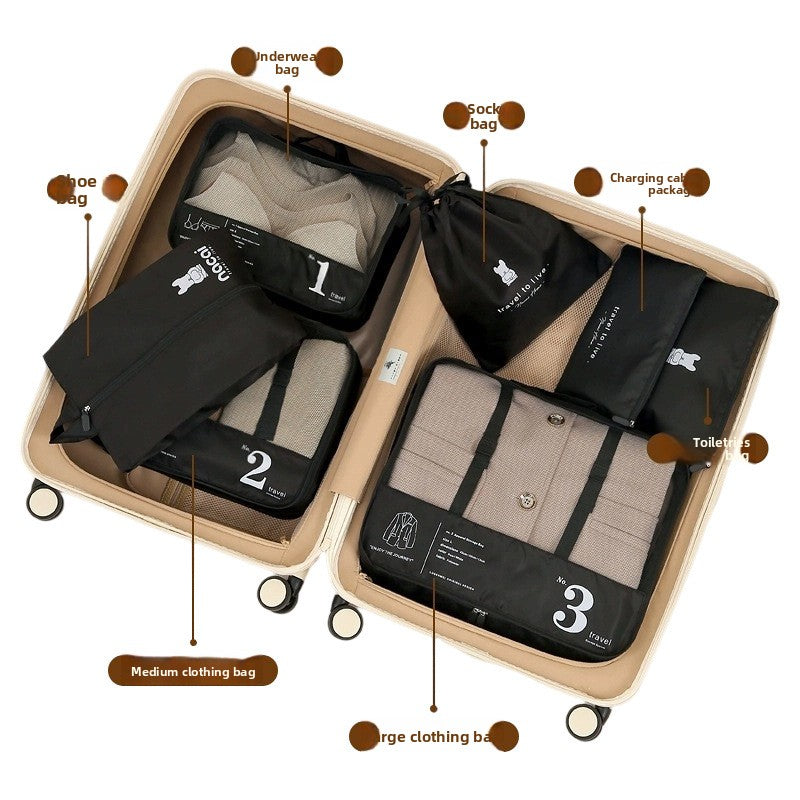 Travel Compression Storage Bags 6-Piece Set