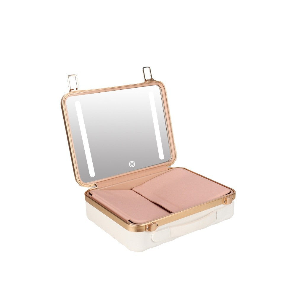 Travel Cosmetic Bag for Makeup Artist, Waterproof PVC Beauty Case