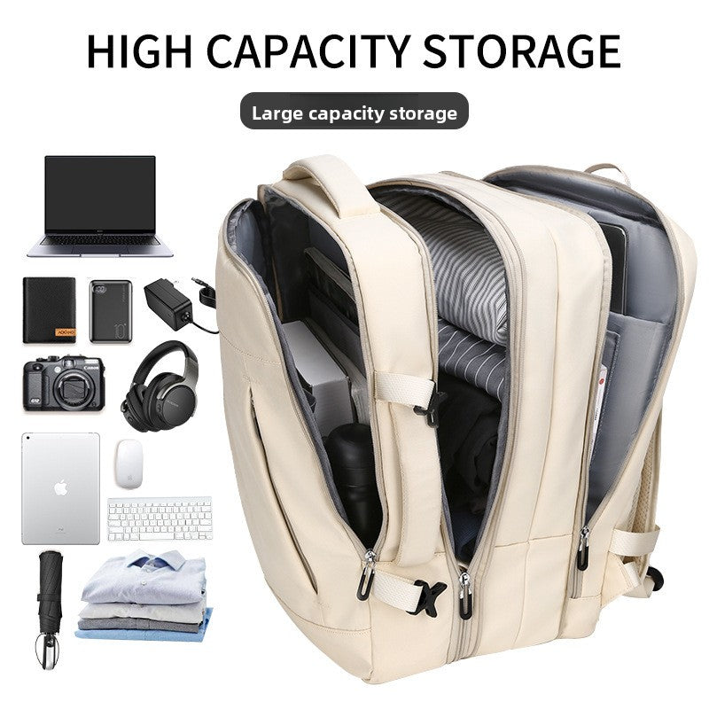 Travel expansion travel backpack