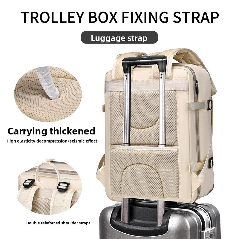 Travel expansion travel backpack