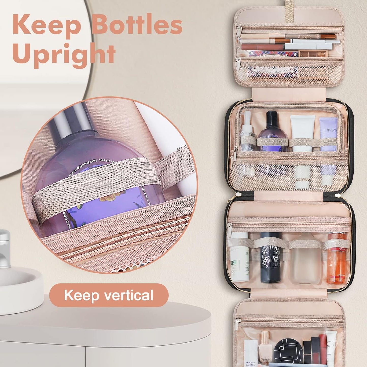 Travel Hanging Toiletry Bag