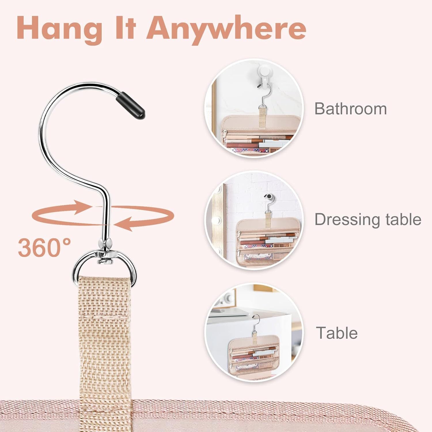 Travel Hanging Toiletry Bag