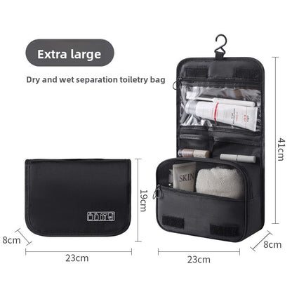 Travel Hanging Toiletry Bag with Dry Wet Separation