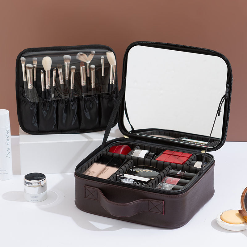 Travel makeup bag