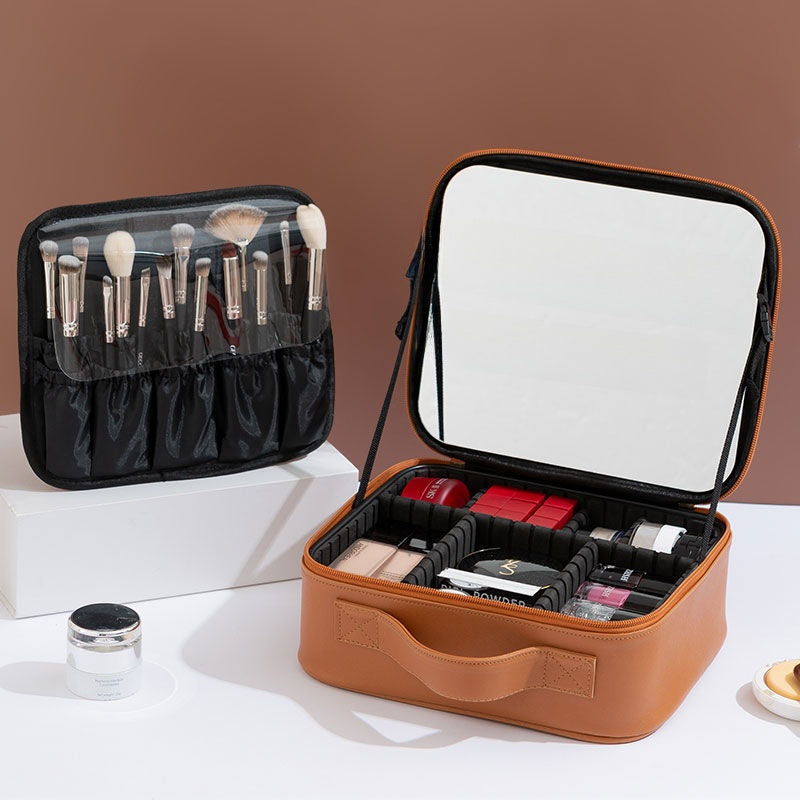Travel makeup bag