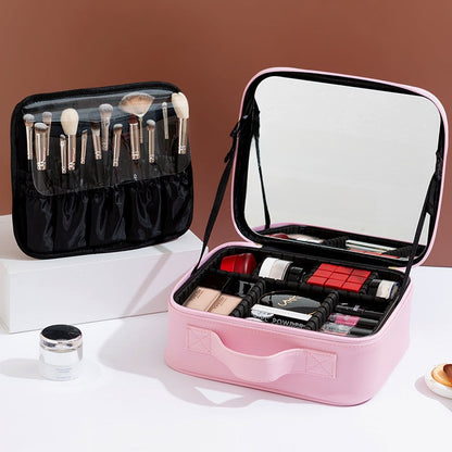 Travel makeup bag