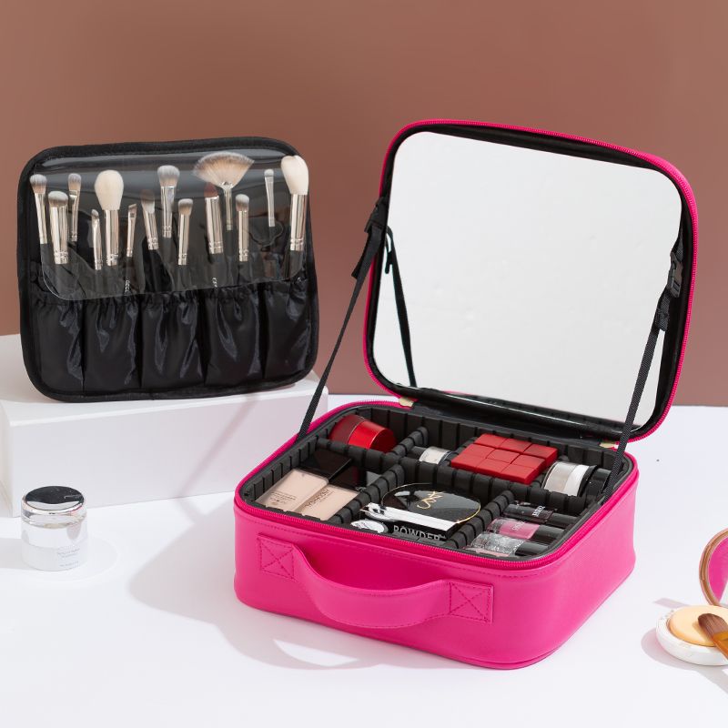 Travel makeup bag